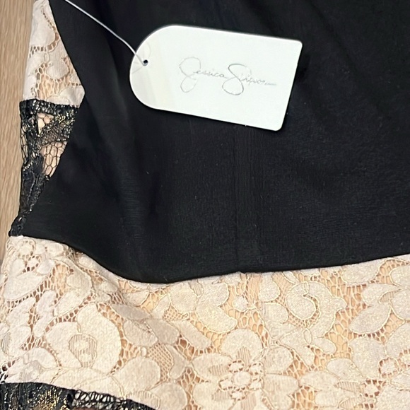 NWT Jessica Simpson Sleeveless Lace Cocktail Dress Fit & Flare 10 - Picture 16 of 17